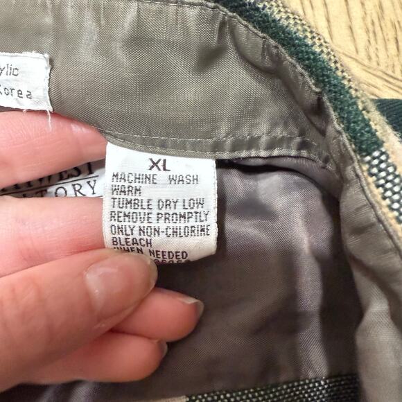 Vintage Northwest Territory‎ Button Down Acrylic XL VTG - Picture 4 of 5